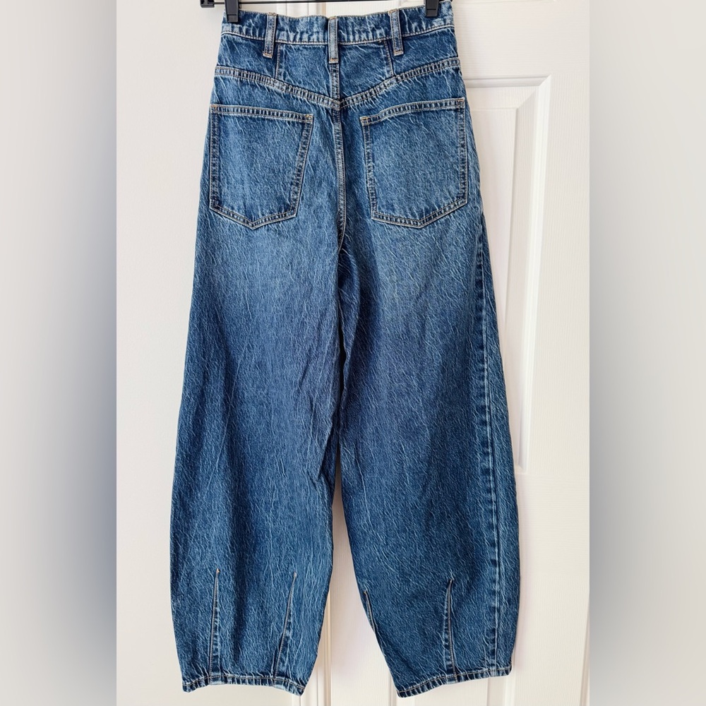 Free People Relaxed Denim Boyfriend Jeans - Picture 8 of 10